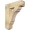 Ekena Millwork Olympic Craftsman Rough Sawn Bracket, Douglas Fir, 6"W x 26"D x 30"H BKT06X26X30OLY04RDF - alternate 1